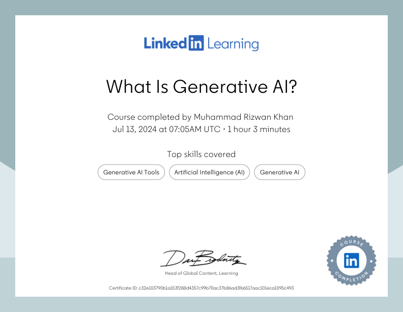 LinkedIn Learning Certificate (15)